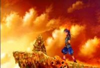 une photo d'Ã©cran de Chrono Cross sur Sony Playstation